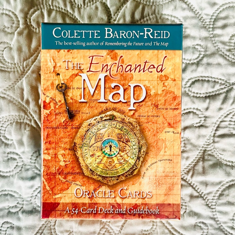 The Enchanted Map Oracle Cards 1st edition OOP, mint condition!